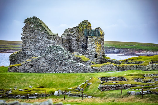 Jarlshof At Shetlands Islands