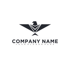 Eagle, falcon, bird logo design, Modern Template, Icon Vector