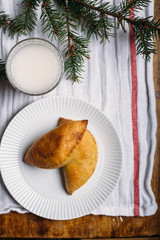 Empanadas is a traditional dish popular in the Iberian Peninsula and in Latin America. In essence, any fried pies in Spanish-speaking countries