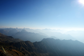 Allgäuer Alpen - Blick vom Nebelhorn 