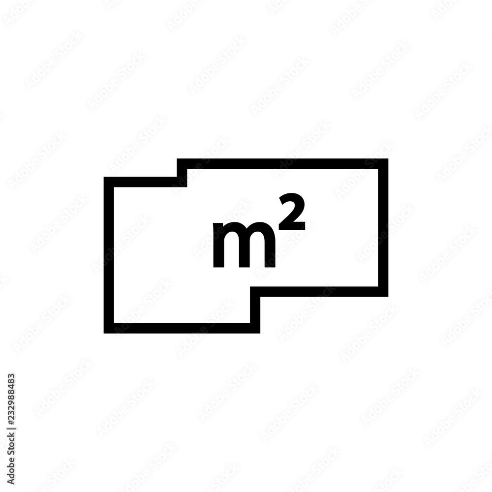Poster house plan line icon. vector minimal home design concept linear sign or design element