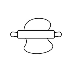Roller, flour icon suitable for info graphics, websites and print media and interfaces. Line vector icon.