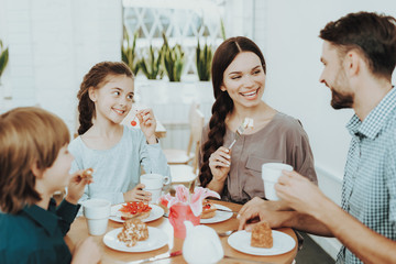 Springtime with Girl and Handsome Man. Smile Girl.
