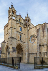 Fototapeta na wymiar San Vicente Church, San Sebastian, Spain