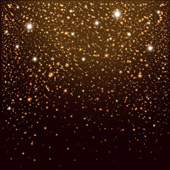 Glitter background with glowing lights