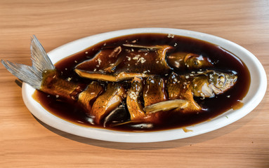 West Lake vinegar fish, Hangzhou cuisine, China