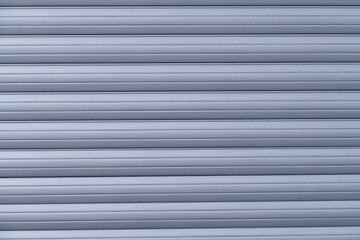 Obraz premium heruntergezogener grauer Rolladen