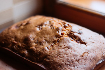 Homemade traditional sweet berry tart pie with. Rustic style and natural light.