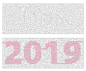 maze new year 2019