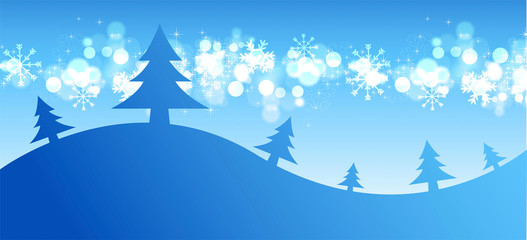 sfondo, natale, nevicata, neve