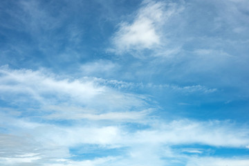 blue sky and cloud