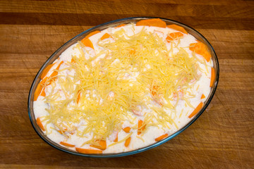 Kuerbis-Kartoffel-Gratin