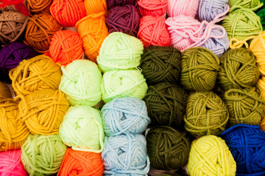 Strickwolle