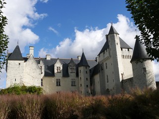 Fototapeta na wymiar Chateau du Rivau près de Chinon en Indre et Loire. France