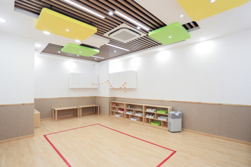 Kindergarten activity room
