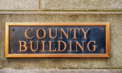 Exterior sign that reads 