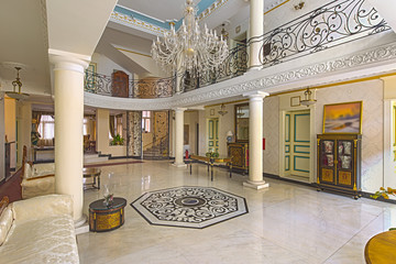 luxury lobby interior