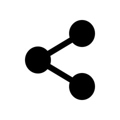 Share icon vector