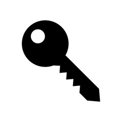 Key icon, vector