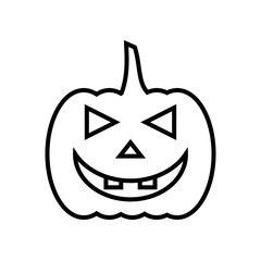 Halloween pumpkin icon