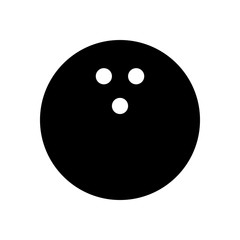 Bowling ball icon