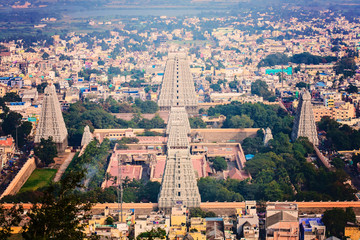 Tiruvannamalai city in Tamil Nadu, India