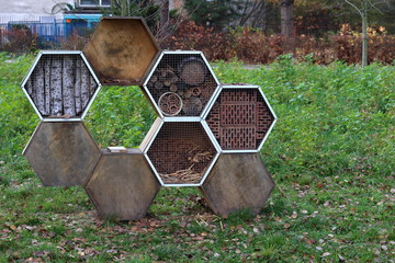 Hexagonal feeding center