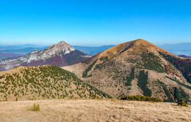 The Great Rozsutec hill in The Vratna valley
