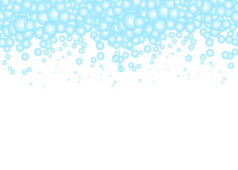 Bubbles design. Vector illustration. Water background.