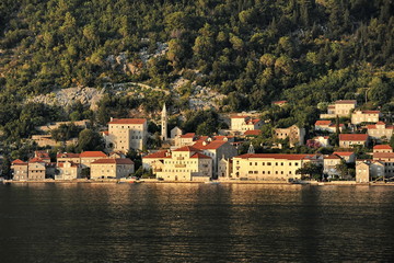 Fototapeta na wymiar Boko-Kotor Bay in Montenegro.