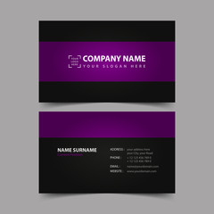 Business Card Design Template.