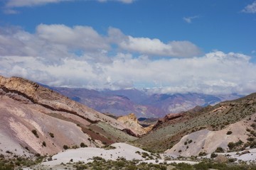 Fototapeta na wymiar Cordillère des Andes