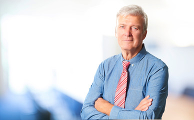 Senior manager portrait