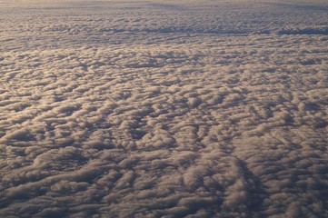 above clouds