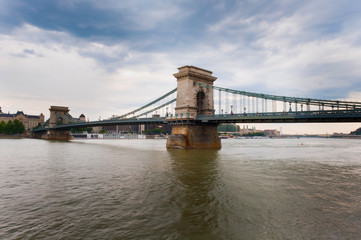 Fototapeta premium Budapest - Chain Bridge