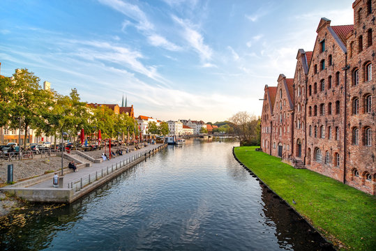 L&uuml;becker Altstadt an der Obertrave