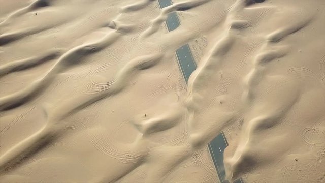 Road in desert