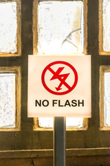 No usar flash