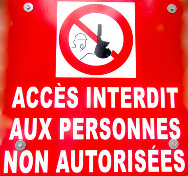 Acceso prohibido