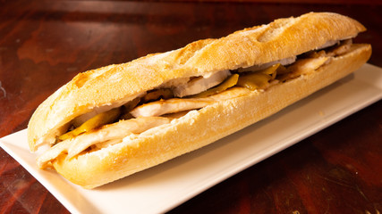 Chicken breast sandwich