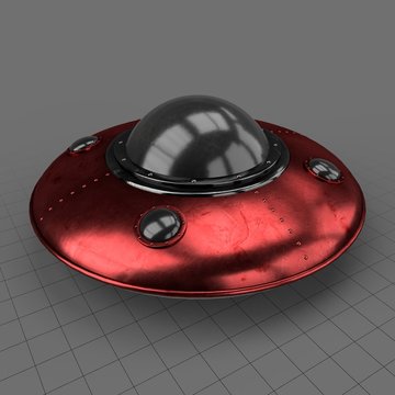 UFO retro toy