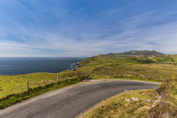Fototapeta premium Muckross Head is a small peninsula about 10 km west of Killybegs, Co. Donegal, in north-western Ireland.