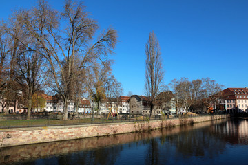 Fototapeta premium Picturesque old town Strasbourg - Alsace - France