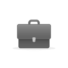 Briefcase portfolio icon, Vector isolated flat illustration