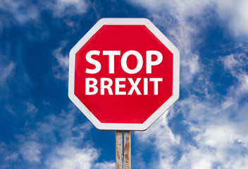 stop brexit sign