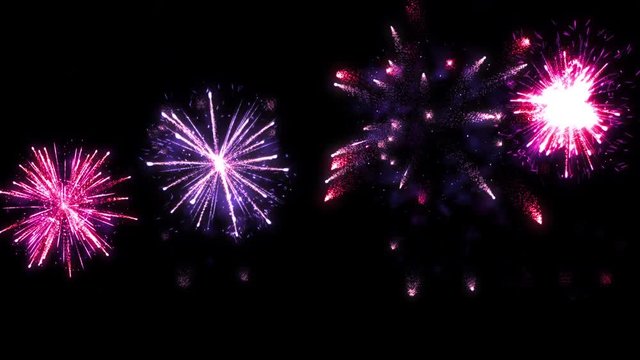 Fireworks - looping display -v1