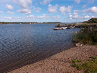 Fototapeta na wymiar Sommerurlaub am Vänern See bei Kristinehamn im Värmland Schweden