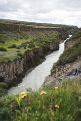 river in the mountains