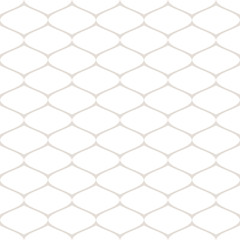 Naklejka premium Subtle seamless pattern of mesh, lattice, grid, fishnet, tissue, lace, net, wire