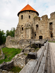 Fototapeta na wymiar Castle in Latvia